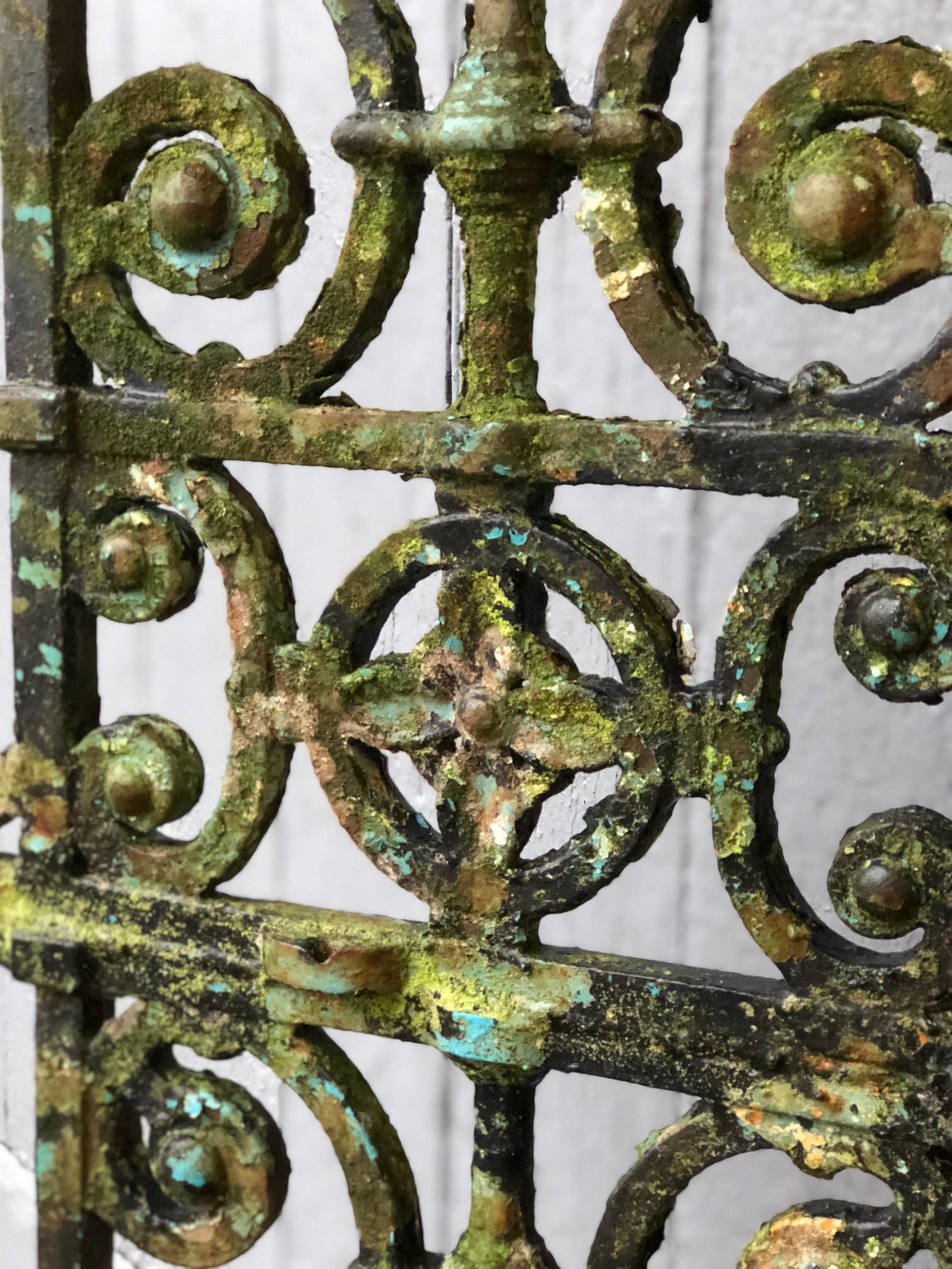 Weathered Iron Gate Panel (Sold) - Image 6