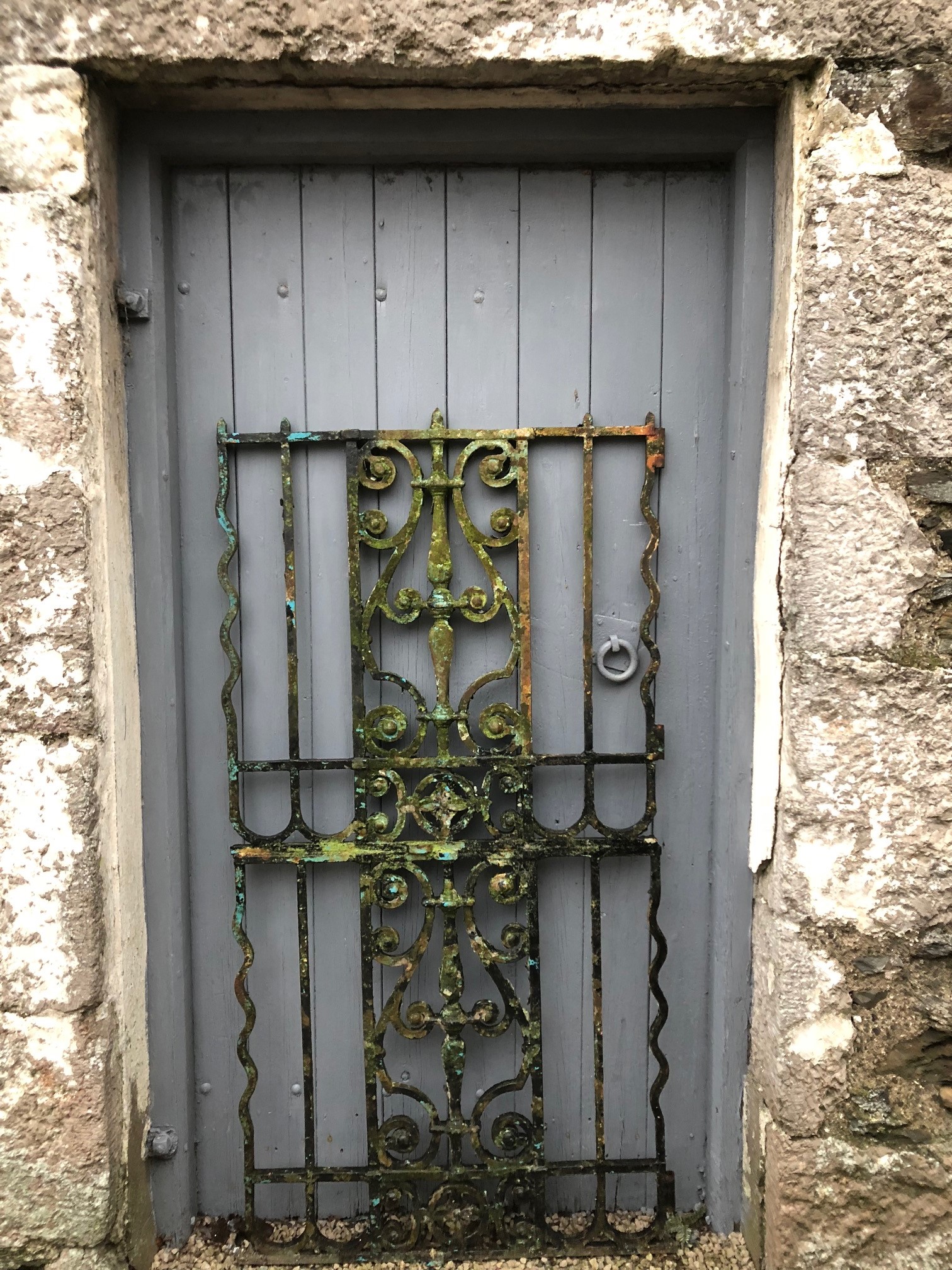 Weathered Iron Gate Panel (Sold) - Image 7