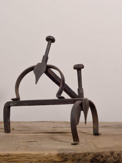 Wrought Iron Fire Dogs