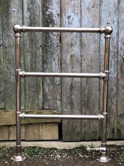 Shanks & Co Nickel Towel Rail (Sold)