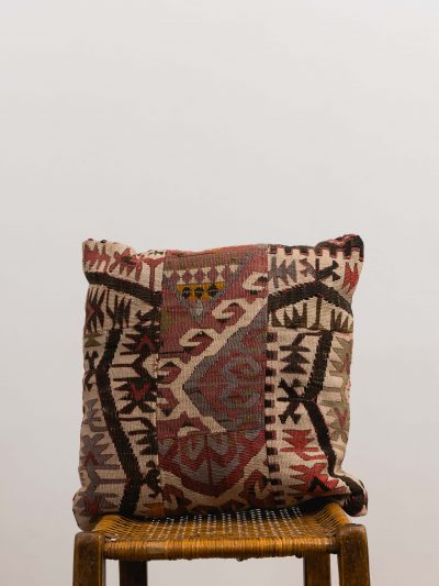 patchwork kilim cushion