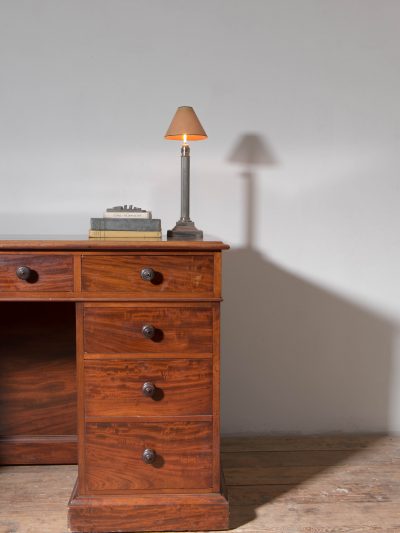 Victorian Mahogany Desk by Marsden & Banning