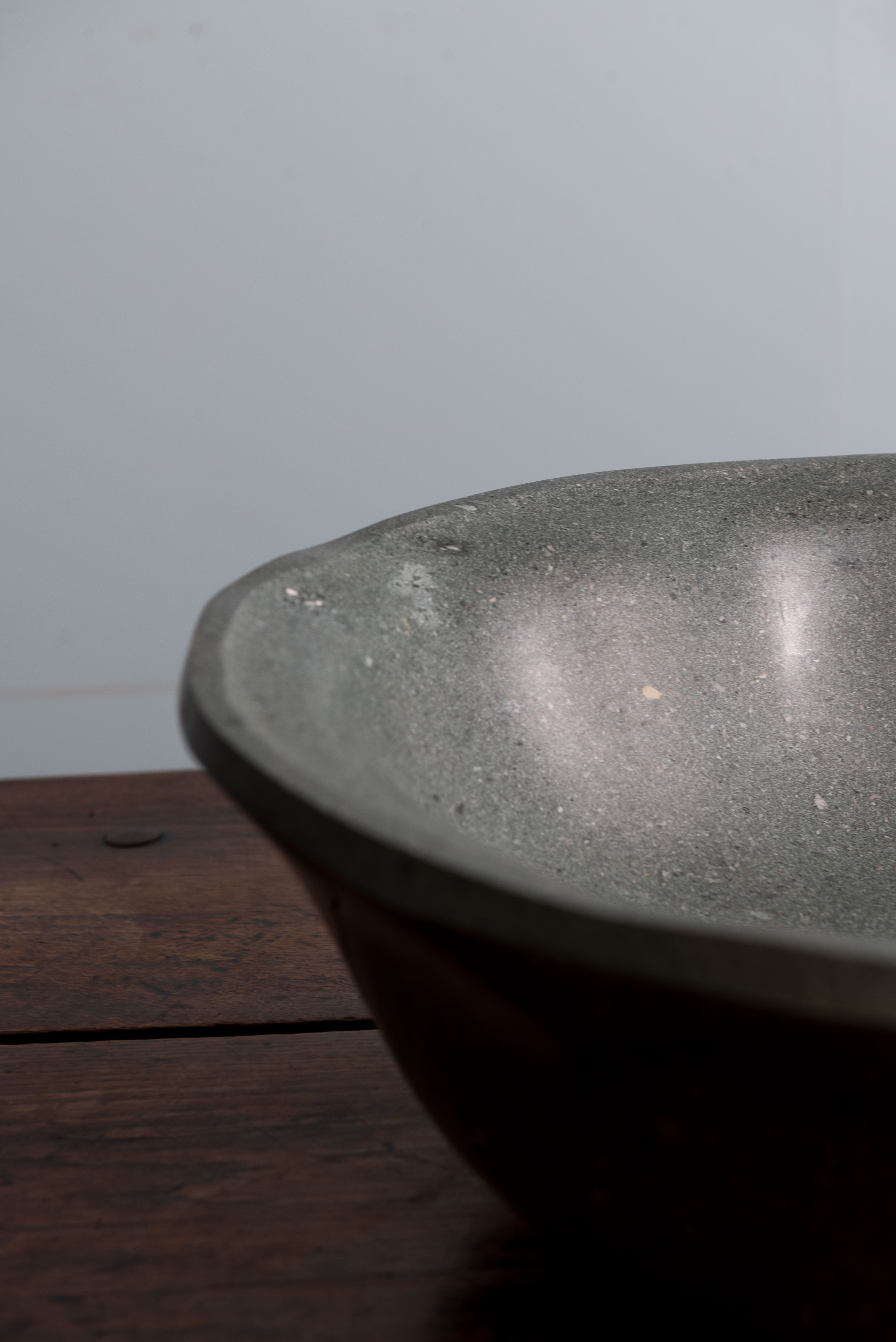 Hand Carved Lakeland Slate Sink A beautiful blue green lakeland slate carved sink.