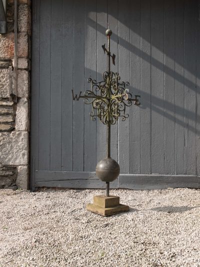 Antique Wrought Iron Weathervane
