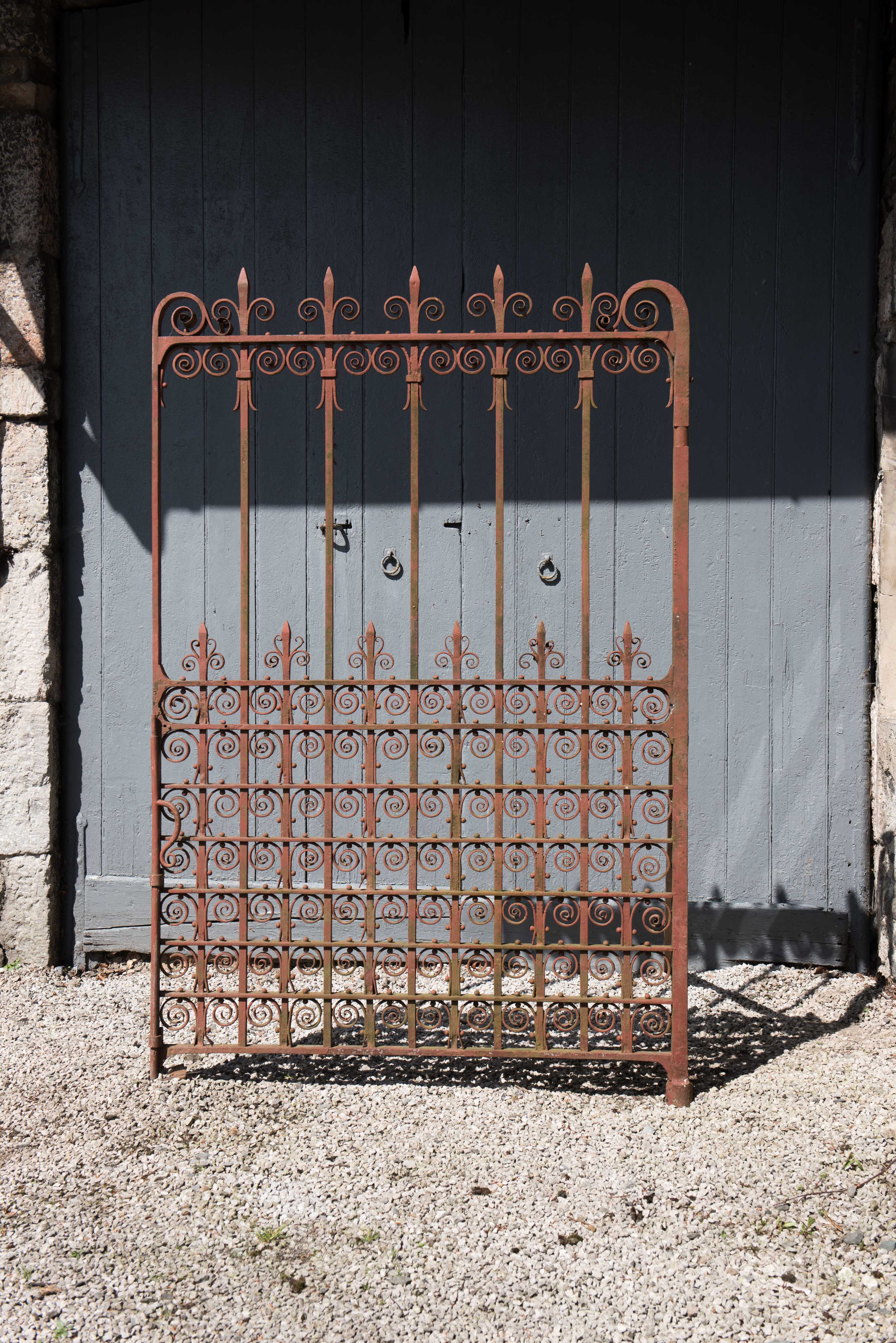 Wrought Iron Garden Gate
