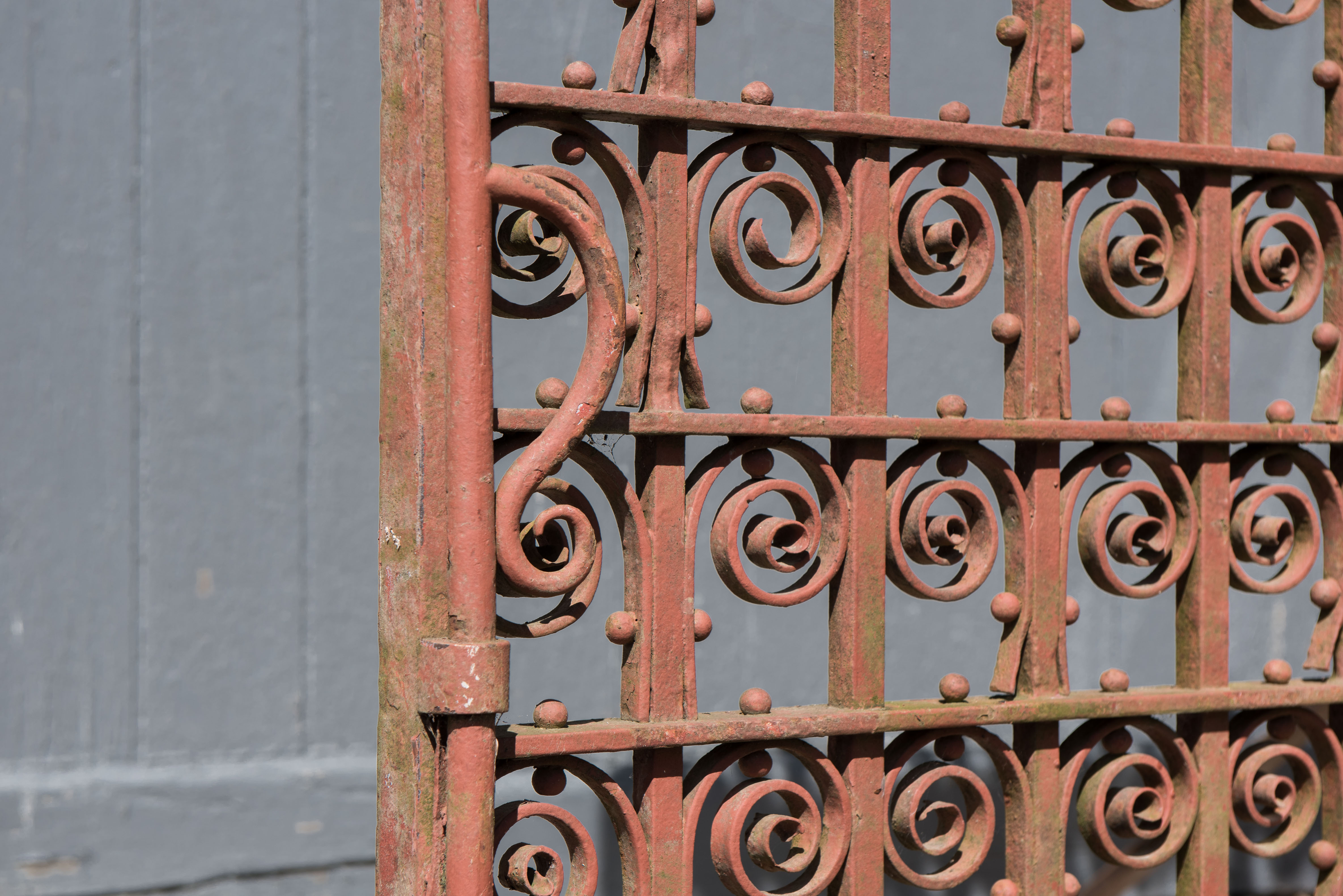 Wrought Iron Garden Gate