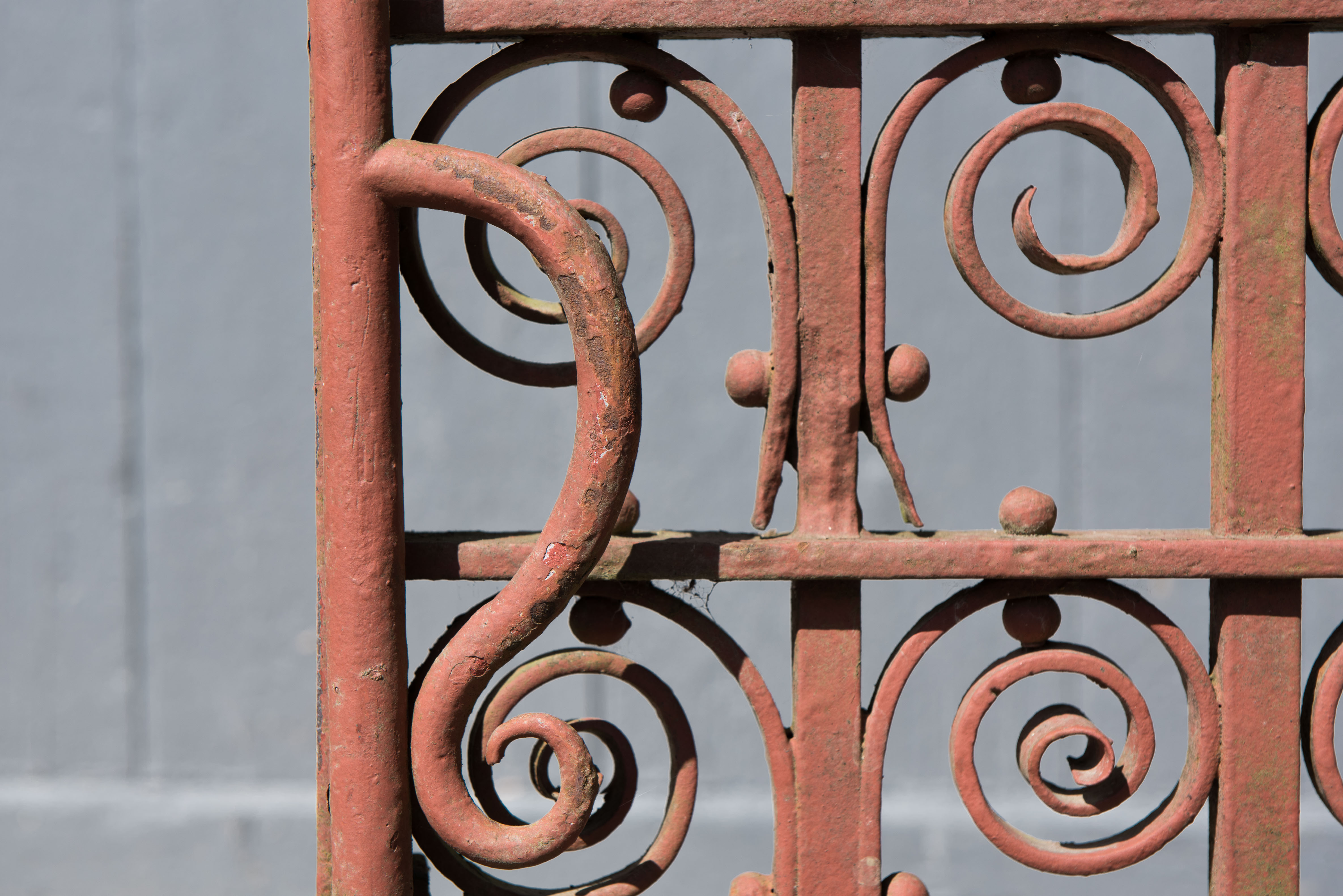 Wrought Iron Garden Gate