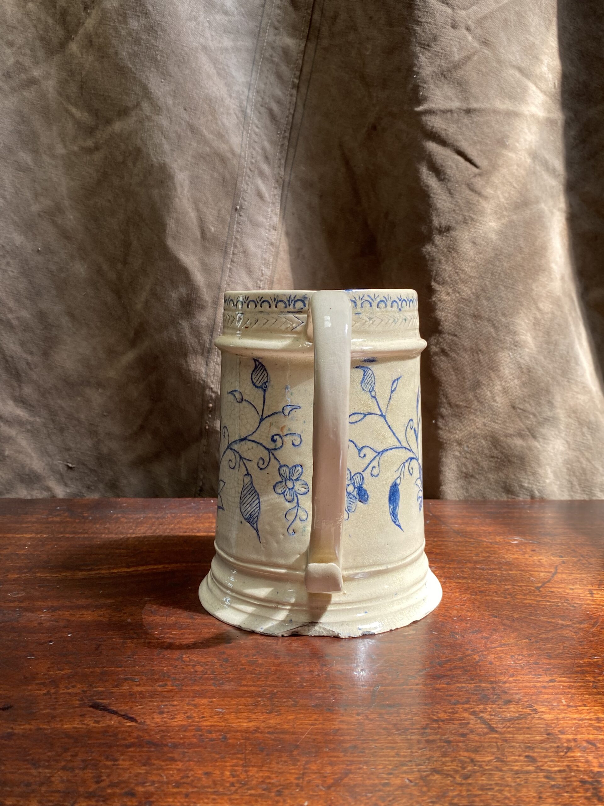 18thC English Earthenware Quart Mug (Sold) - Image 4