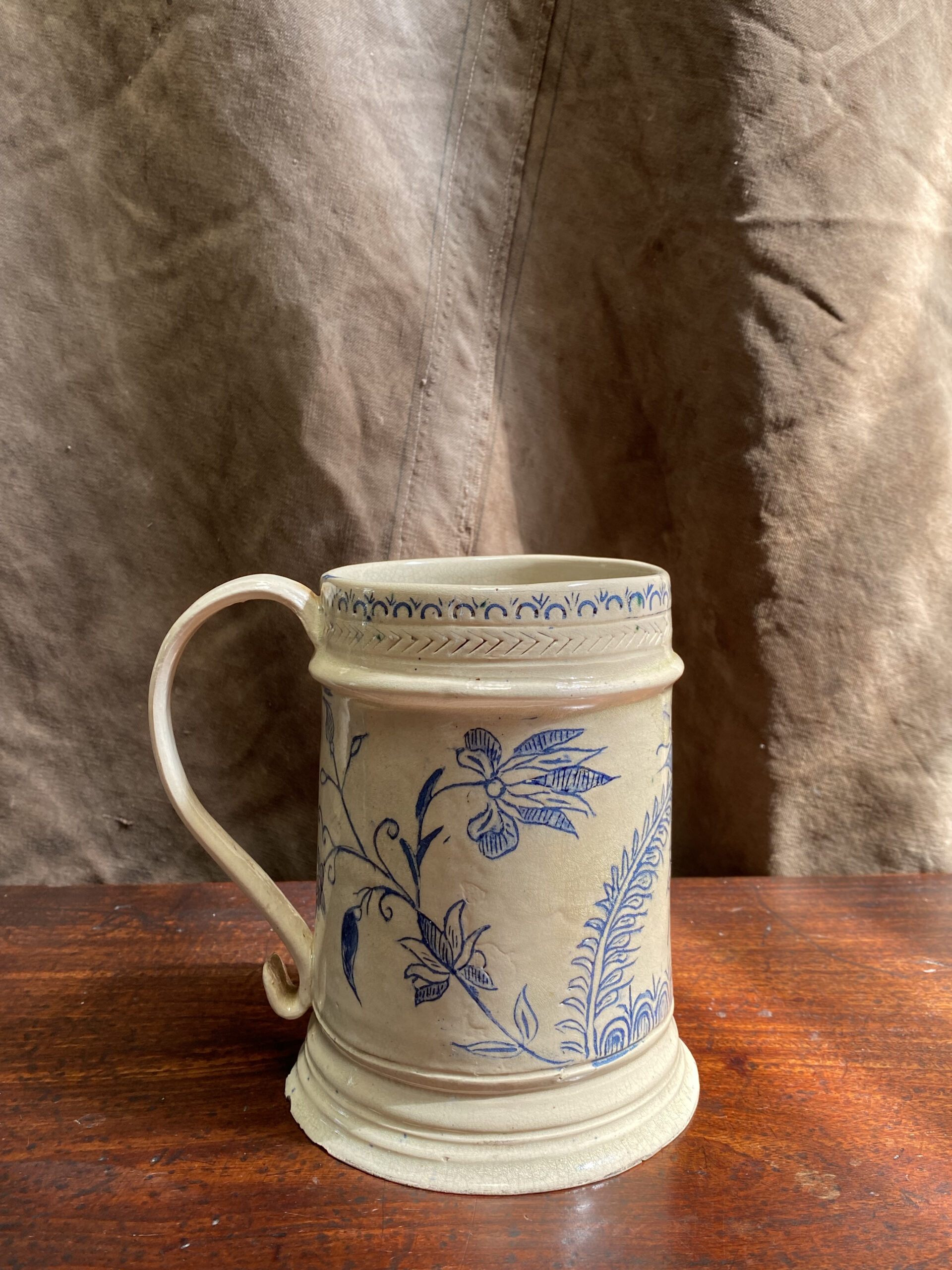 18thC English Earthenware Quart Mug (Sold) - Image 7