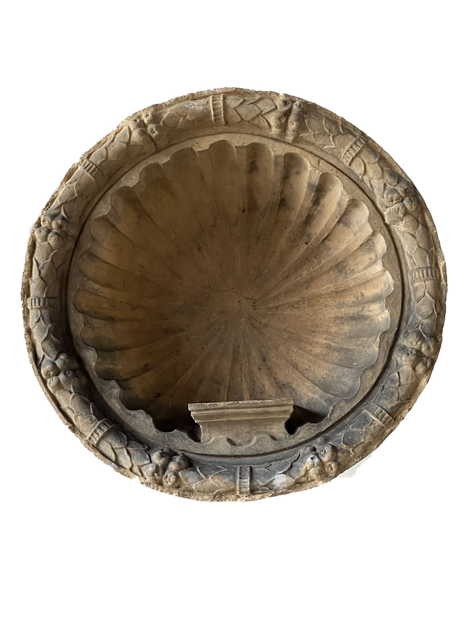 A Pair of Buff Terracotta Niches (Sold)