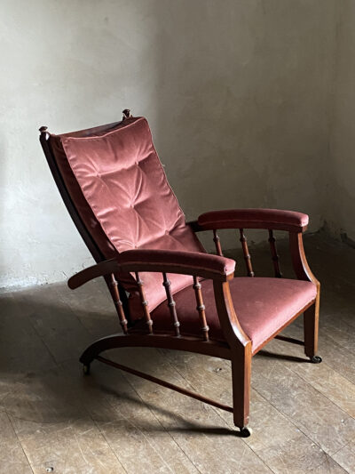 Arts & Crafts Reclining Armchair (Sold)