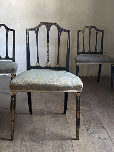 George III painted side chairs (Sold)