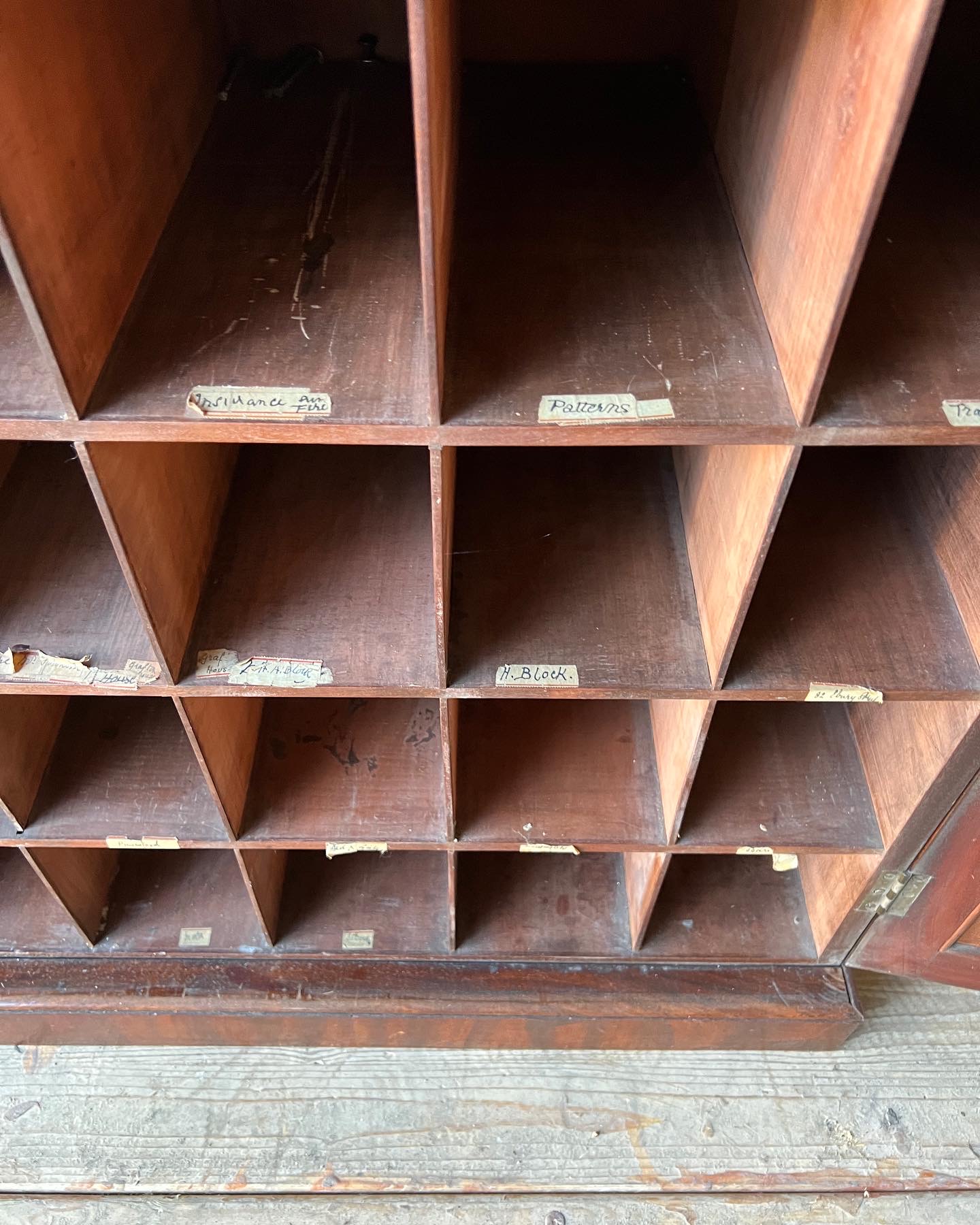 Glazed Mahogany Library Bookcase (Sold) - Image 7