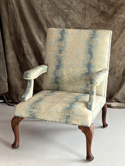 Large George III Gainsborough Armchair