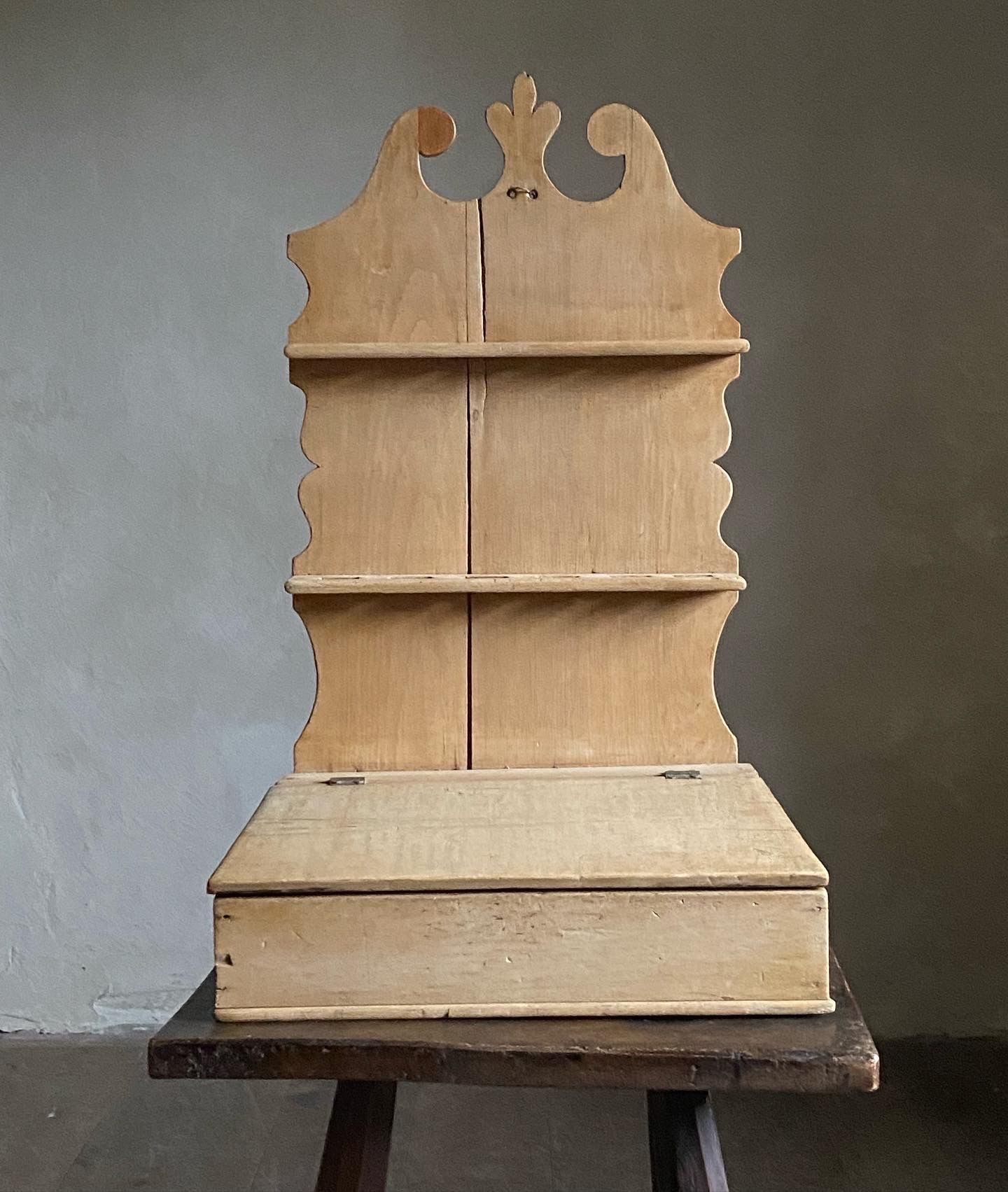 Antique pine spoon rack (Sold) - Repton & Co
