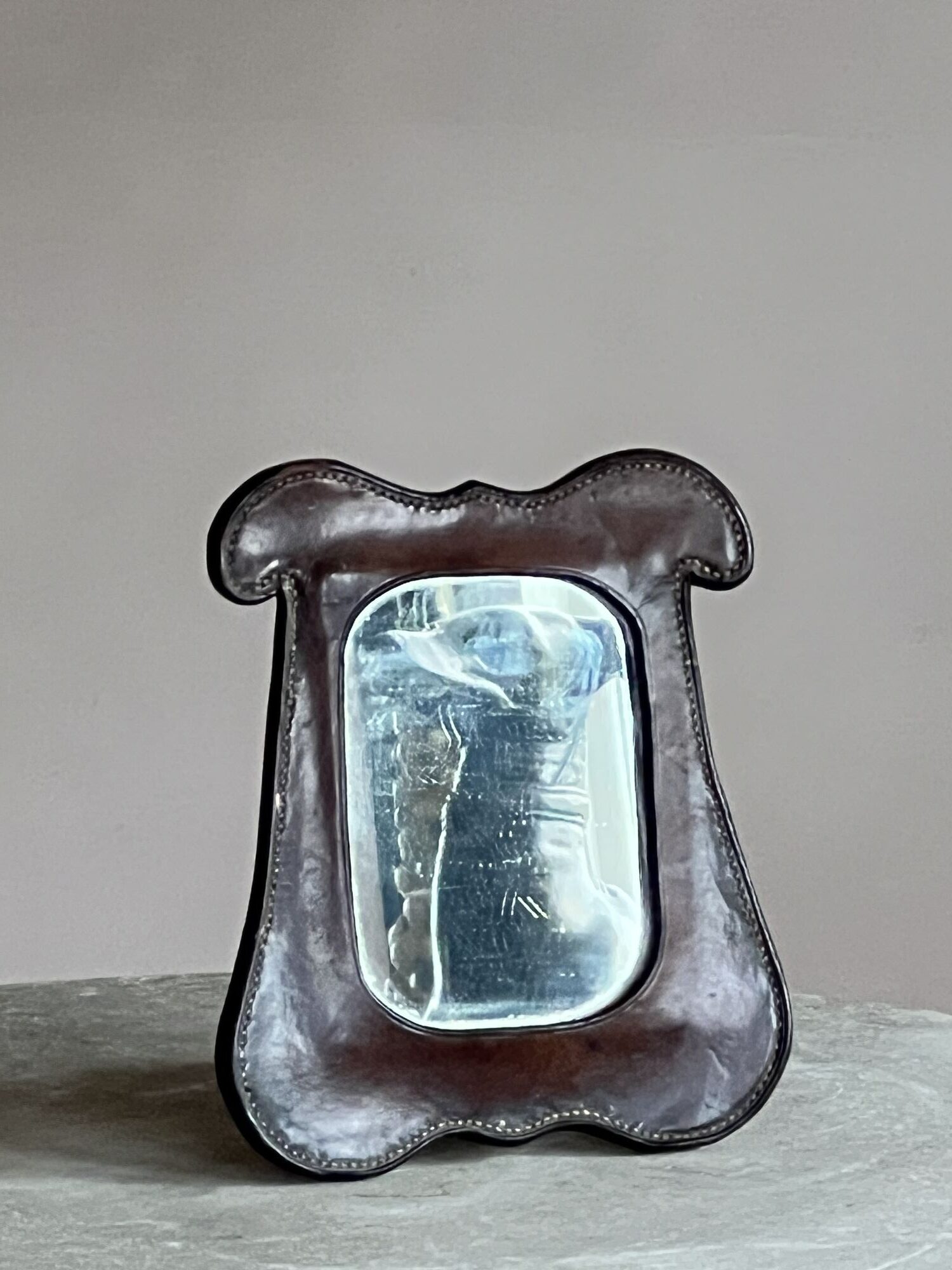 Leather Campaign Mirror