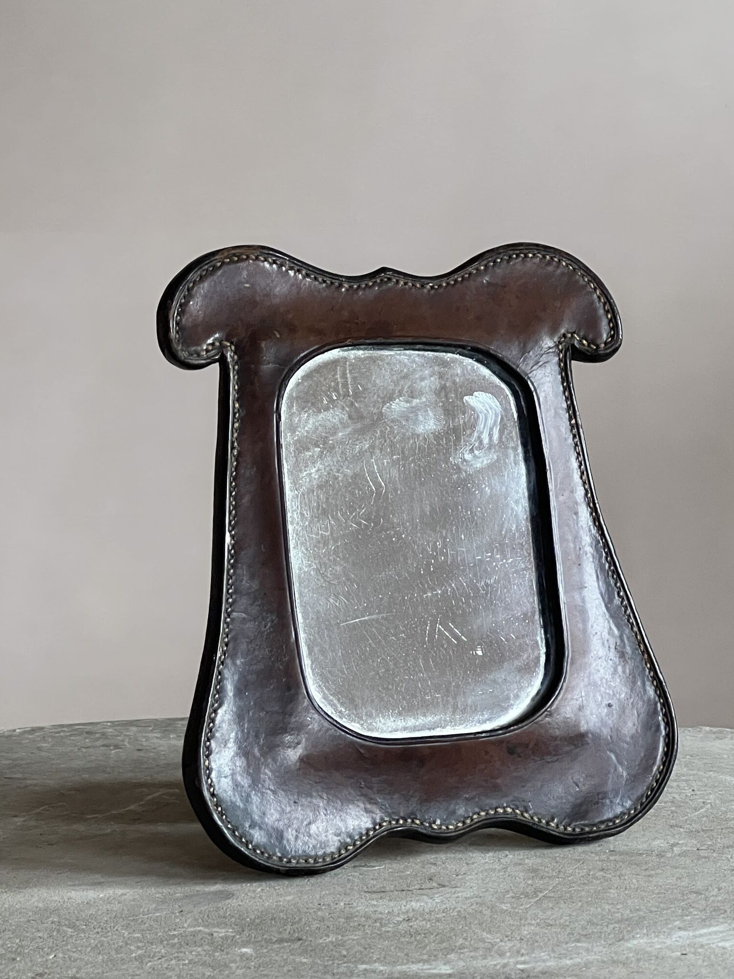 Leather Campaign Mirror