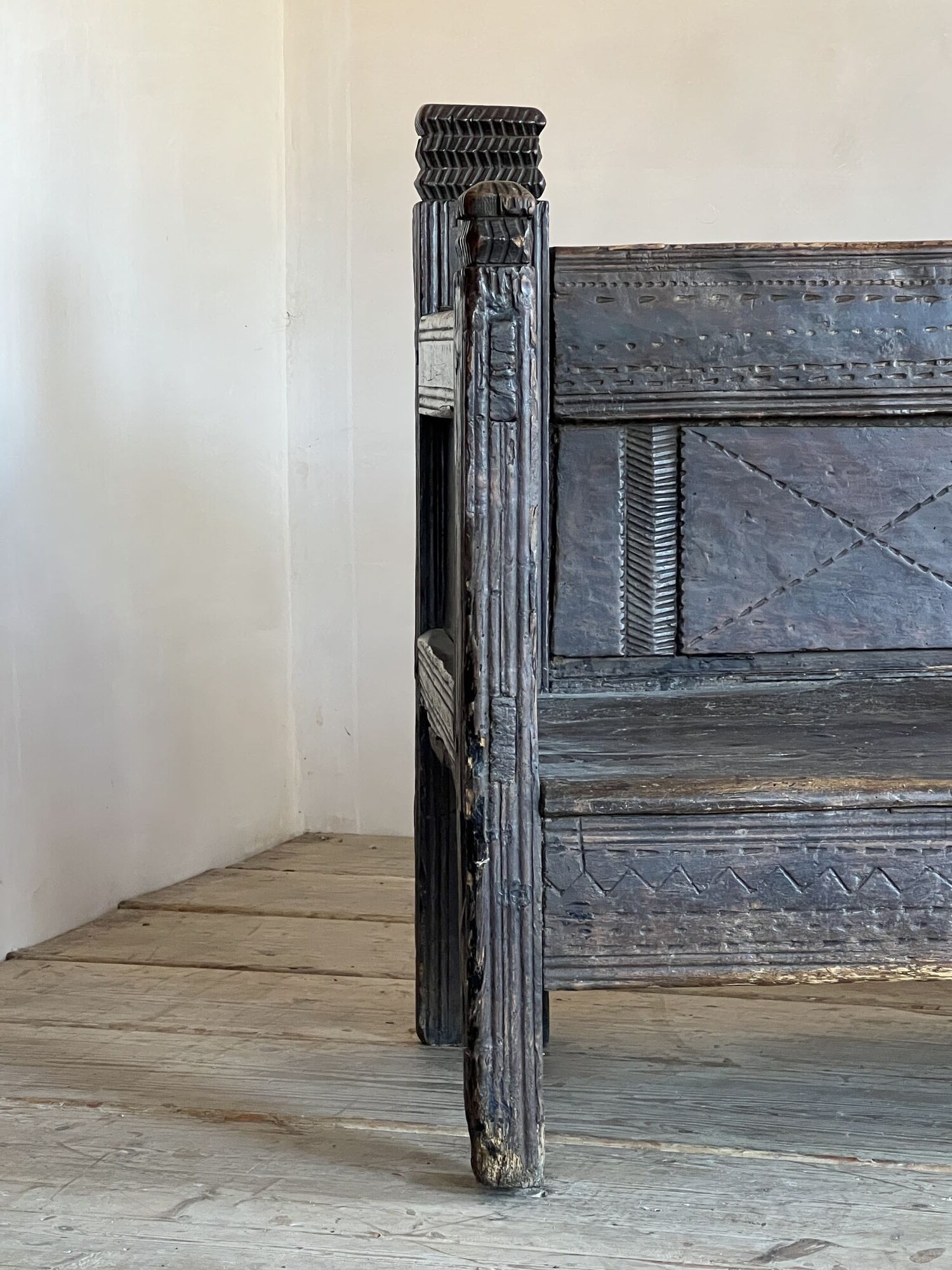 Primitive Bench (Sold) - Image 6