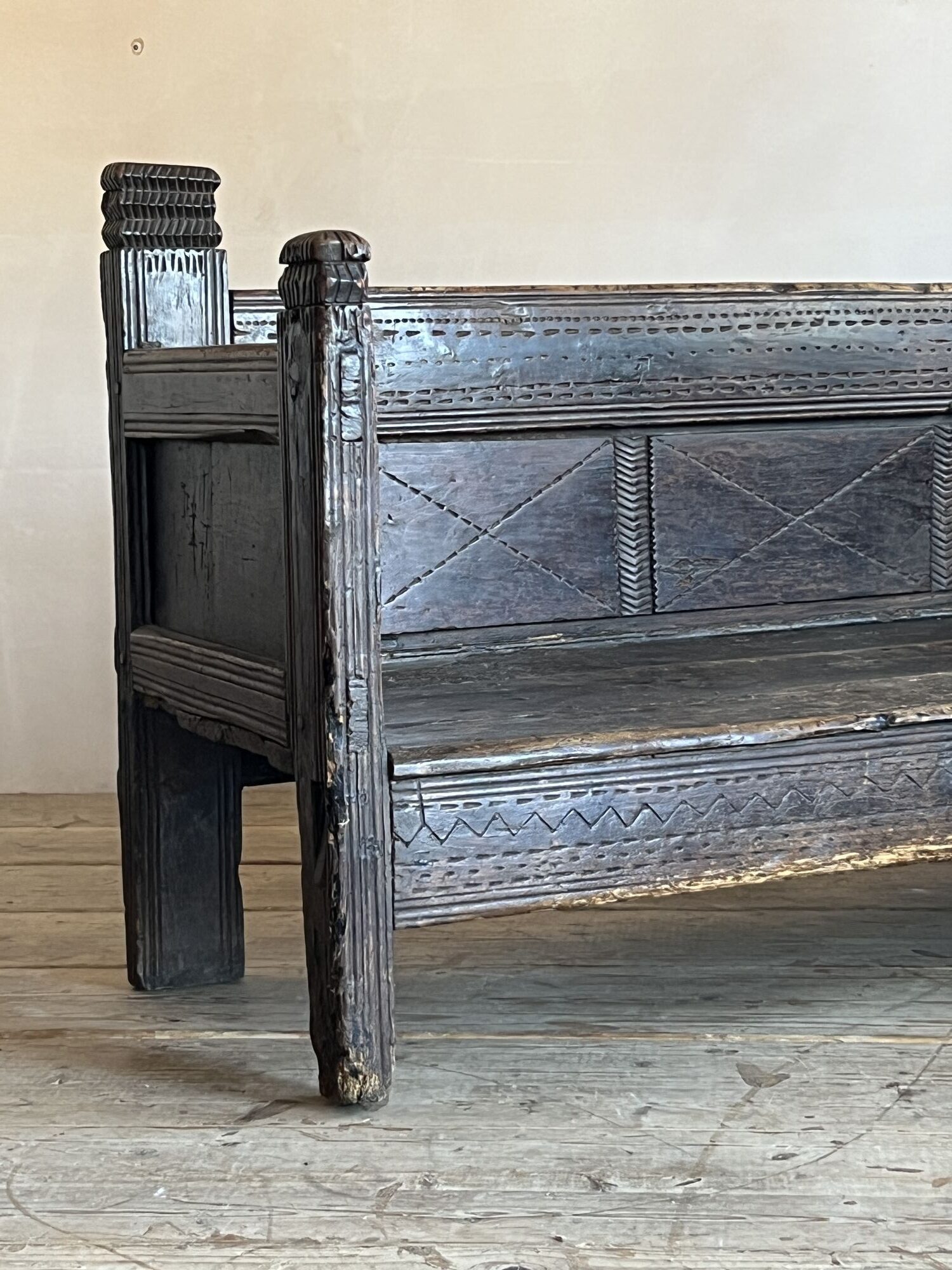 Primitive Bench (Sold) - Image 7
