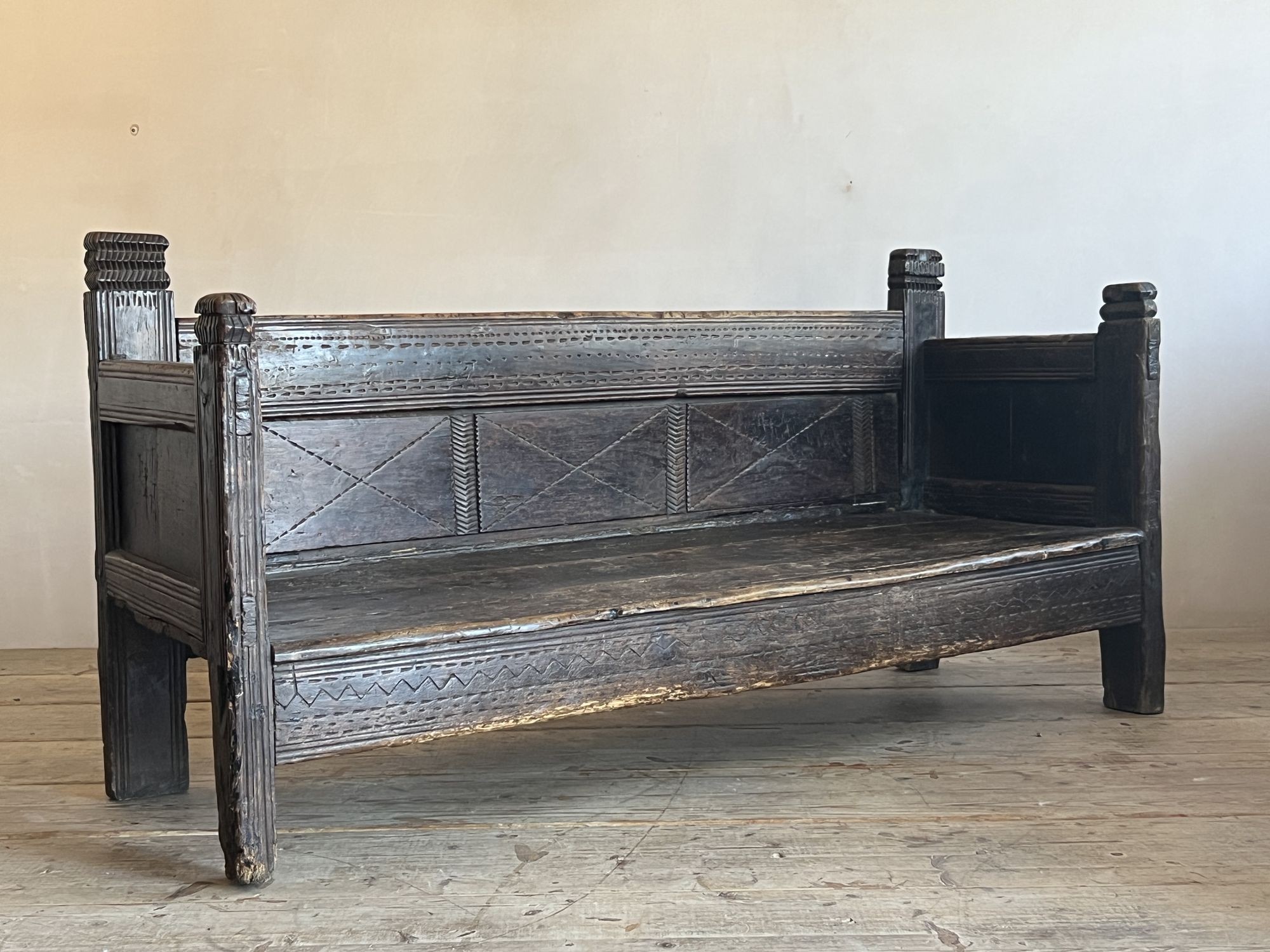 Primitive Bench (Sold) - Image 8