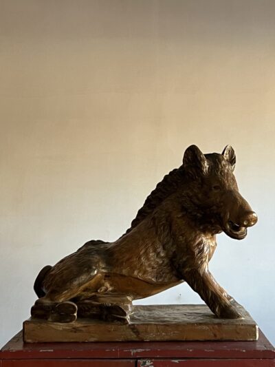 Carved Black Forest ‘il Porcellino’ Boar