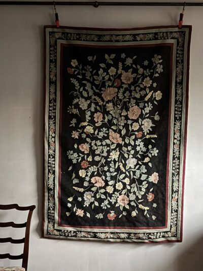 Kashmiri chain stitch hanging