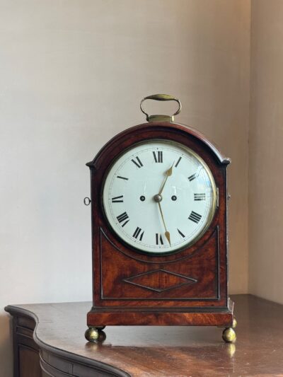 Regency Mahogany Bracket Clock