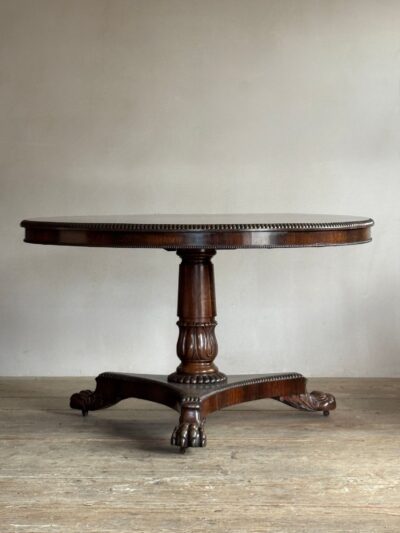 George IV rosewood breakfast table