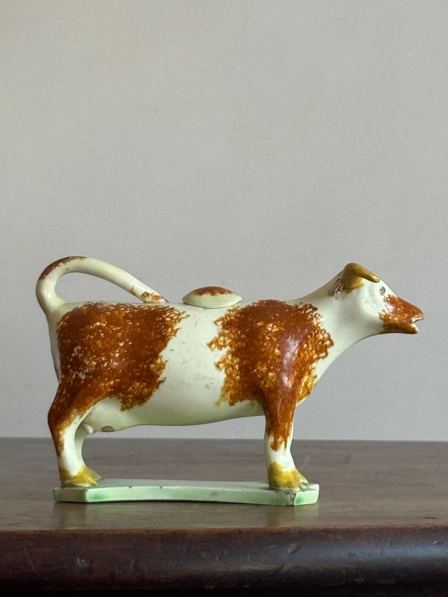 18thC Cow Creamer (Sold) - Image 6