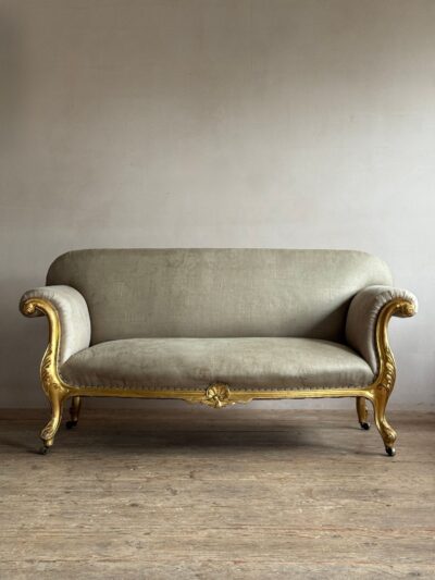 George III Giltwood Sofa