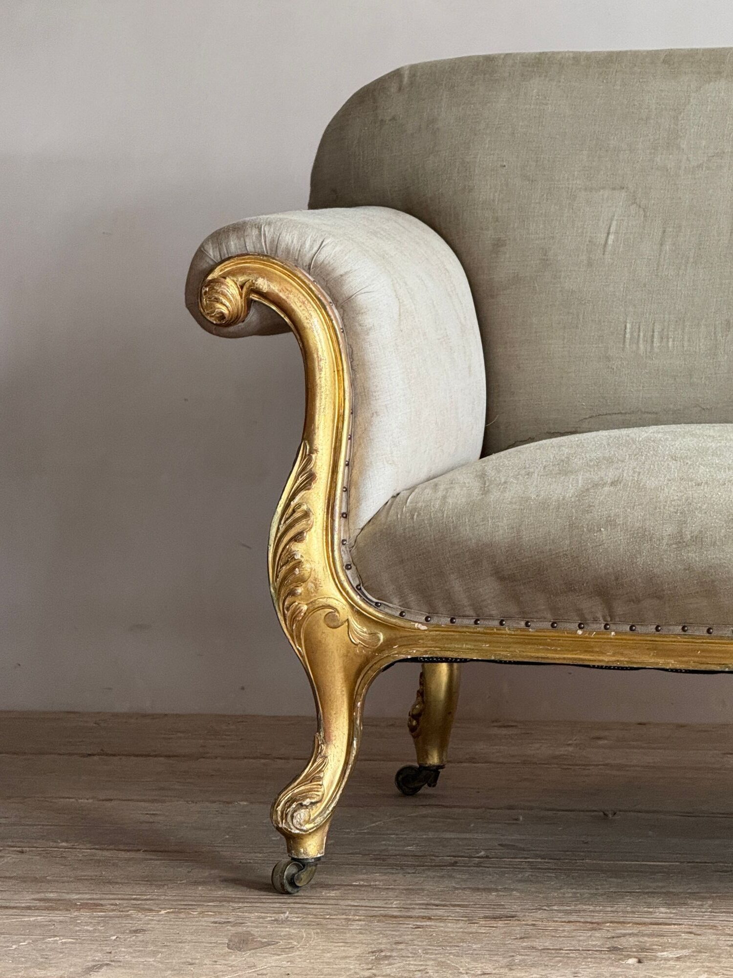 George III Giltwood Sofa