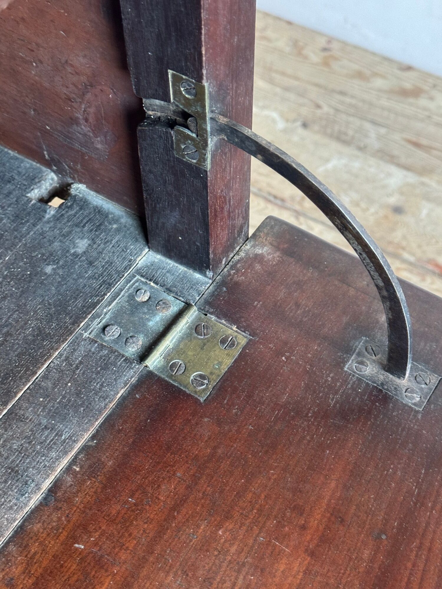 Georgian Mahogany Deception Table - Image 5